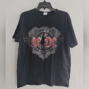 AC/DC Black Graphic T-Shirt for Men